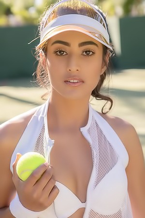 Glamour And Erotic Tennis Player Katherinne Sofia