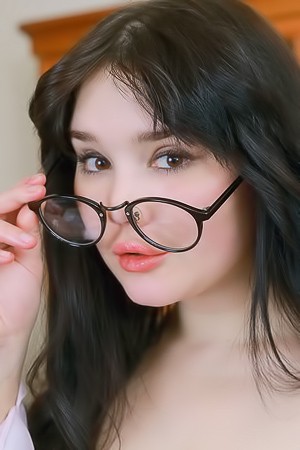 Malena Wearing Nothing But Her Nylons