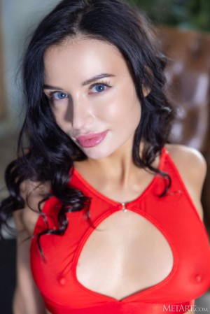 Milena Ray Kicks Her Long Legs In A Wide Split