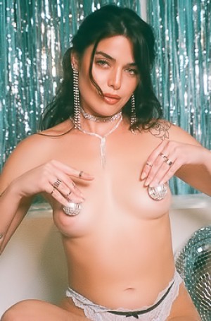 Megan Star With Disco Balls To Celebrate 2021