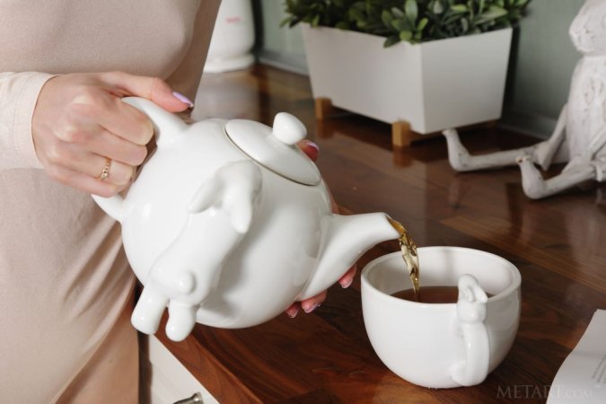 Coffee tea or pussy in the morning photo 9