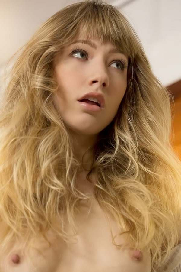 Skinny teen likes to strip and pose