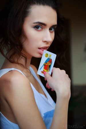 Losing at strip poker so she strips photo 10